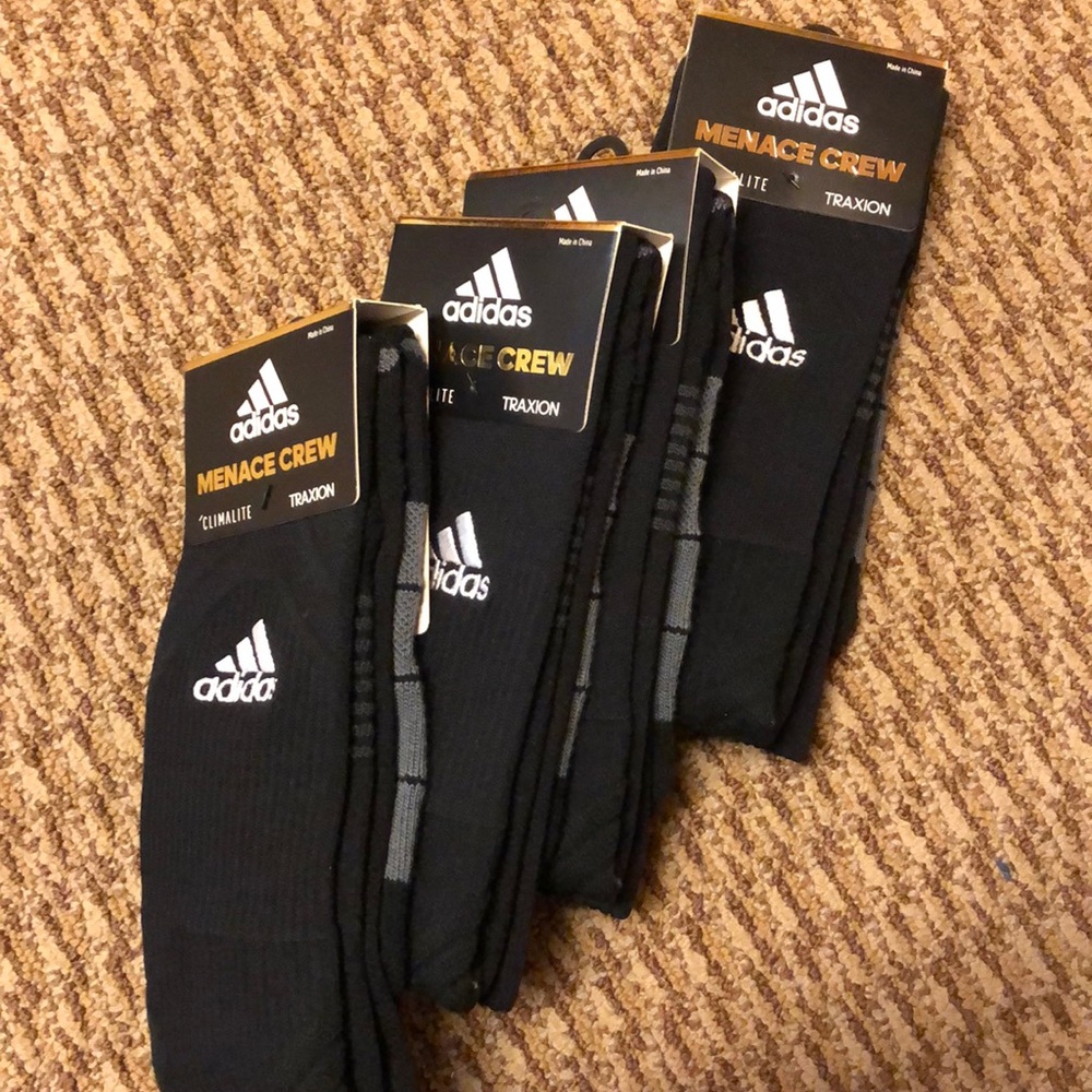 Adidas Menace Crew Climalite Soccer Socks